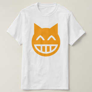 Camiseta Grinning Emoji Cat