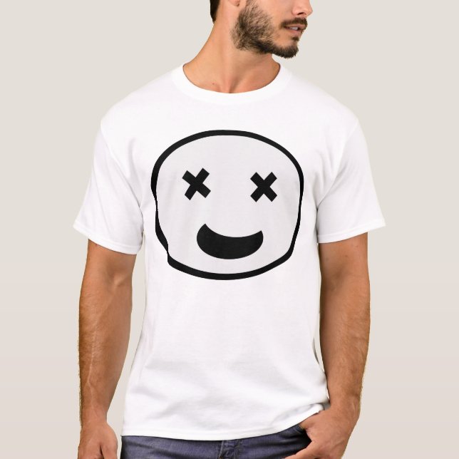 Camiseta Grinning Like a Loon – Silly Expression Art (Frente)