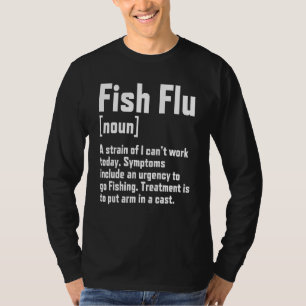 Camiseta Gripe dos Peixes Definição Pesca