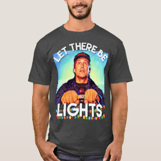Camiseta Griswold luzes de Natal engraçadas design gráfico 