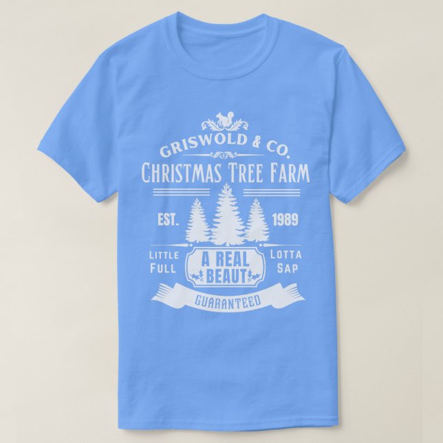 Camiseta Griswold Natal TSirt (Frente do Design)