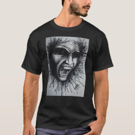 Camiseta Gritando Face T-Shirt