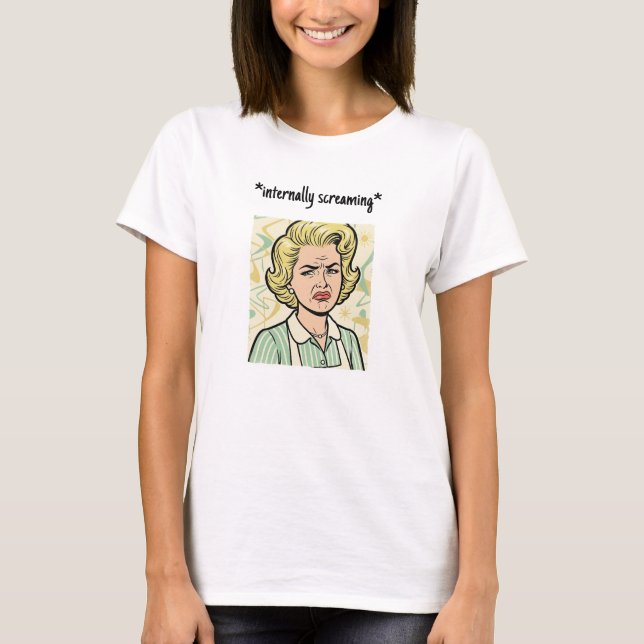 Camiseta Gritando Internamente (Frente)