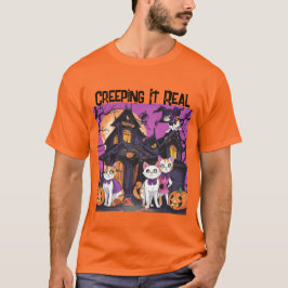 Camiseta Gritando o Halloween