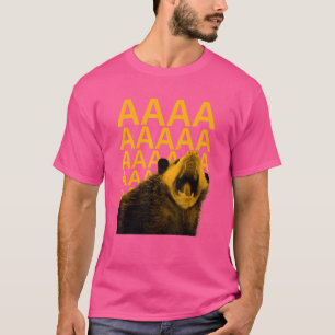 Camiseta Gritando Possum Aaaa Cute Funny Ogambm Meme