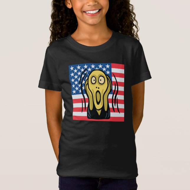 Camiseta Gritar americano (Frente)