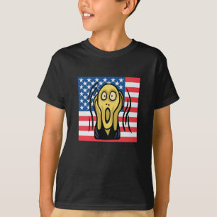 Camiseta Gritar americano