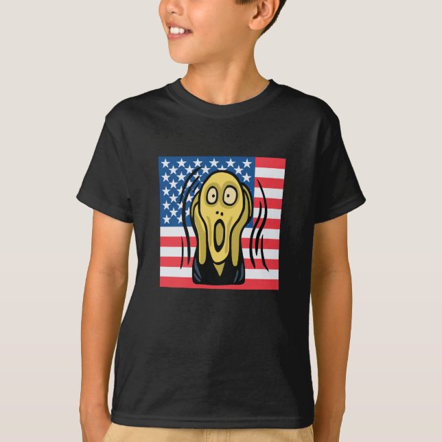 Camiseta Gritar americano (Frente)