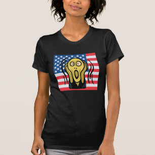 Camiseta Gritar americano