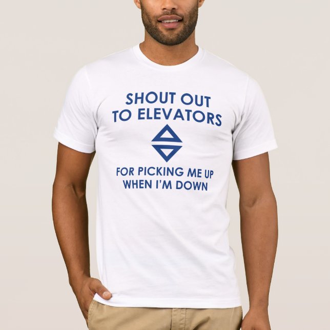 Camiseta Gritar Aos Elevadores (Frente)