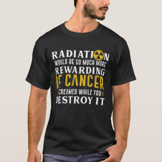 Camiseta Gritar cancer Enquanto O Destrui