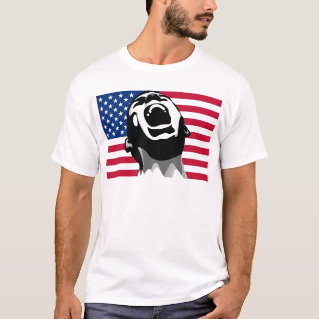 Camiseta Gritar EUA (Frente)