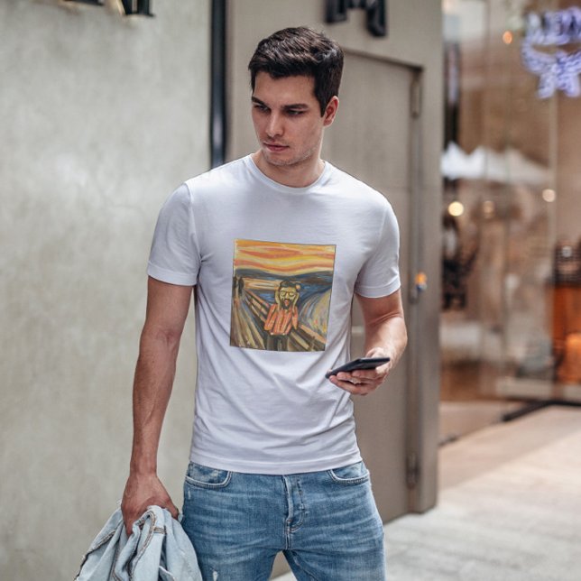 Camiseta Gritar hipster (Criador carregado)