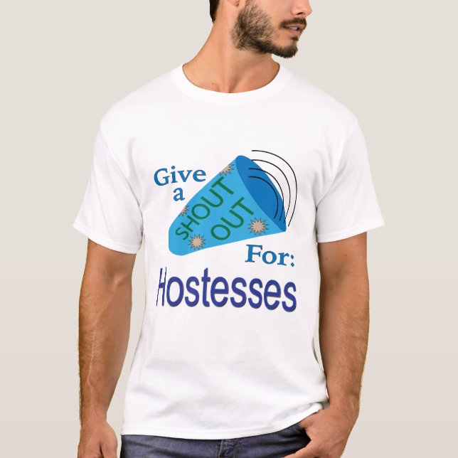 Camiseta Gritar por Hostesses (Frente)