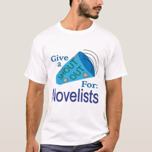 Camiseta Gritar por Novelistas