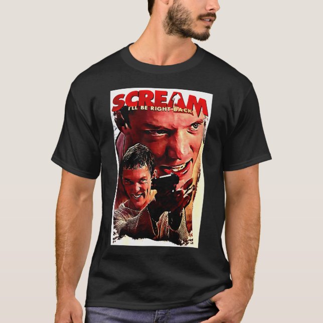 Camiseta Gritar Stu Picture Art (Frente)