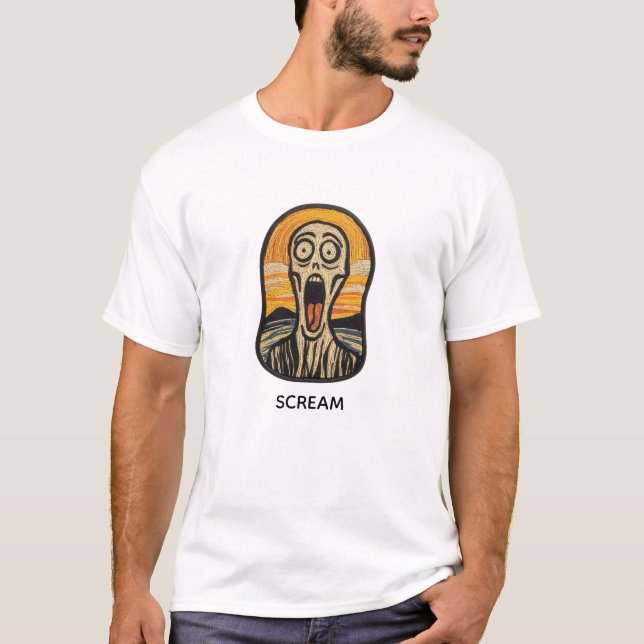 Camiseta GRITAR T-Shirt MONCH (Frente)