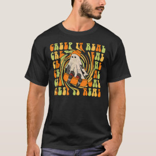 Camiseta Grite-o, Skateboard de verdade, "Cute Halloween Sp
