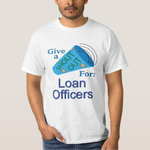 Camiseta Grito de Apoio para Oficiais de Empréstimo