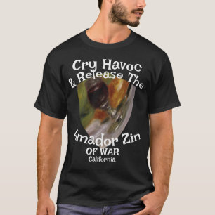 Camiseta Grito de Guerra Libertar Amador Zin Califórnia