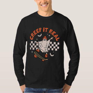 Camiseta Grito De Halloween Ou Ghost Cute
