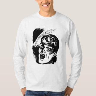 Camiseta Grito de Homem de Quadrinhos Halloween