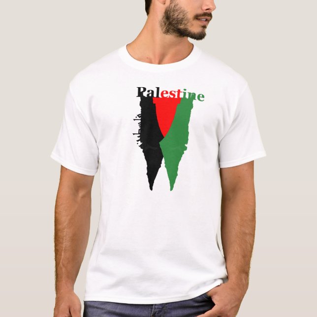 Camiseta Grito de Palestina para a série de Palestina (Frente)