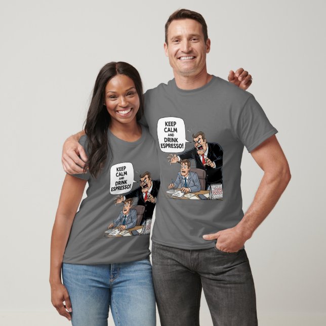 Camiseta Grito no Escritório (Unissex)