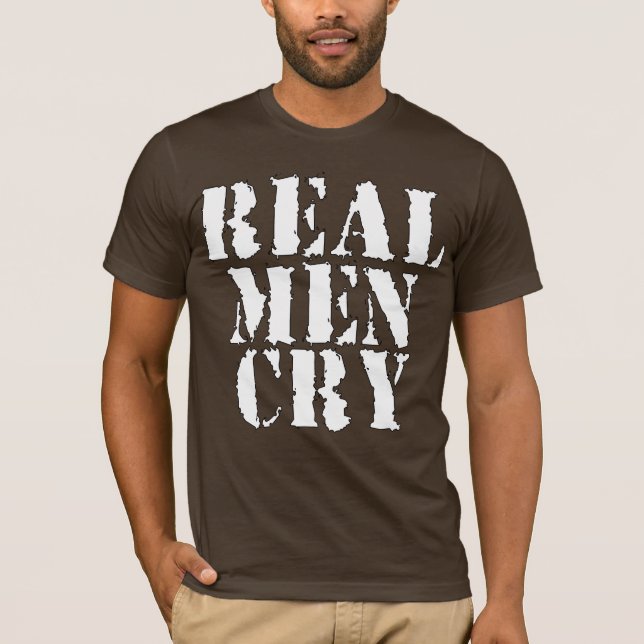 Camiseta Grito real dos homens (Frente)