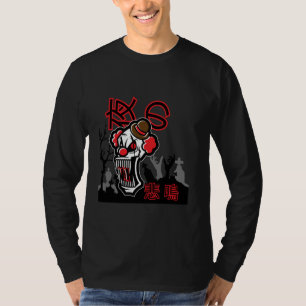 Camiseta Gritos Noturnos O Palhaço Diabólico V5
