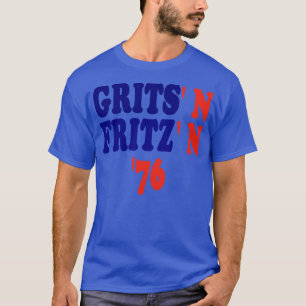 Camiseta Grits N Fritz Jimmy ter e Walter Mondale Campaig