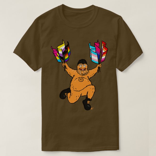 Camiseta Gritty Pride (Frente do Design)