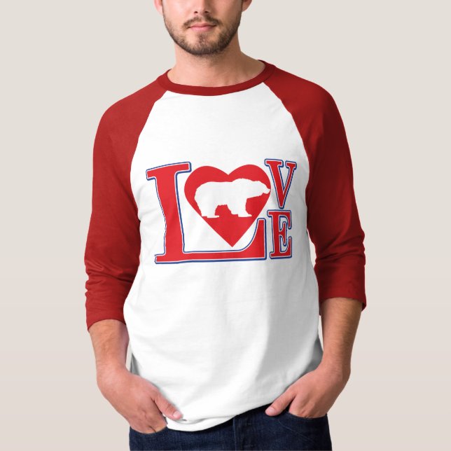 Camiseta Grizzly Bear Love (Frente)
