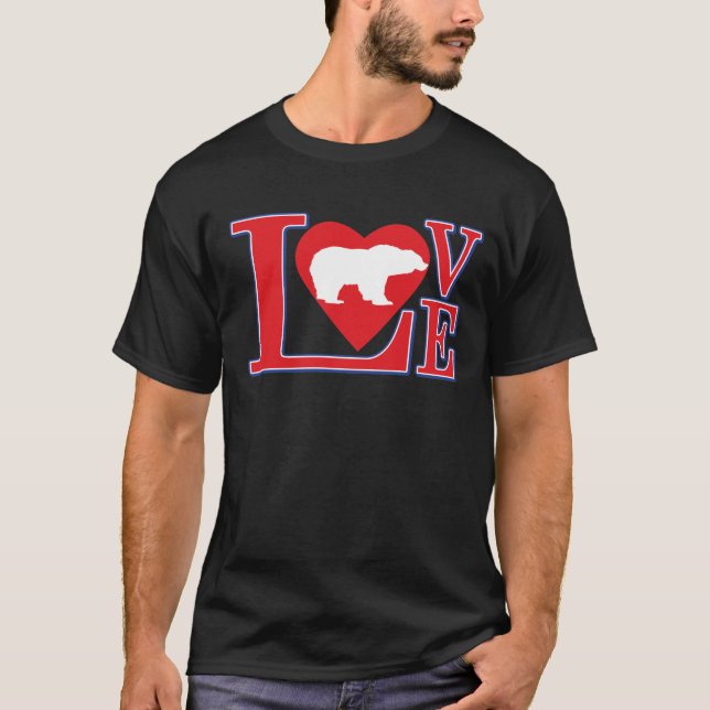 Camiseta Grizzly Bear Love (Frente)