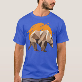Camiseta Grizzly Bear Wildlife Animal Lover Forest Bear Ret