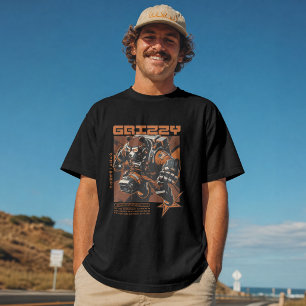 Camiseta Grizzy Astronaut – Aventura do Urso Cósmico