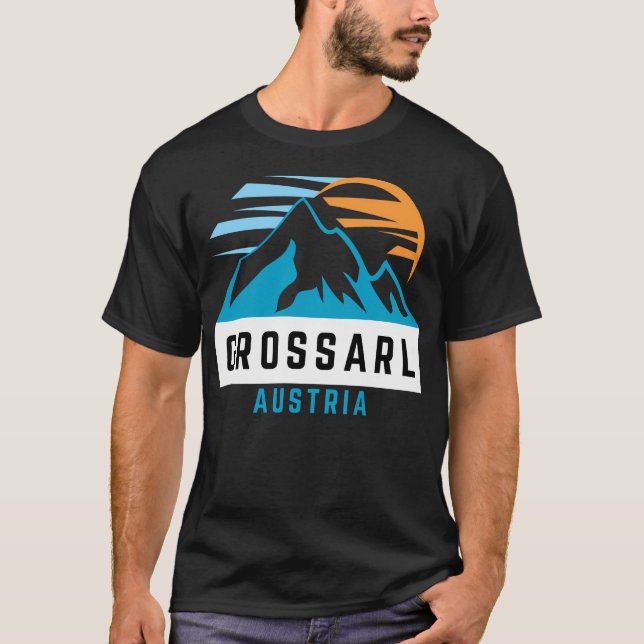 Camiseta Groarl - Áustria - Esqui E neve (Frente)