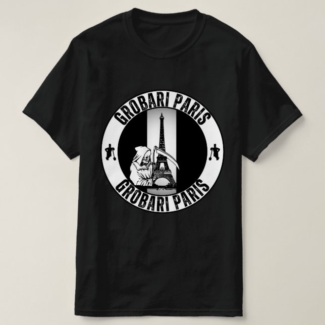 Camiseta Grobari Paris Francuska Ajfel (Frente do Design)