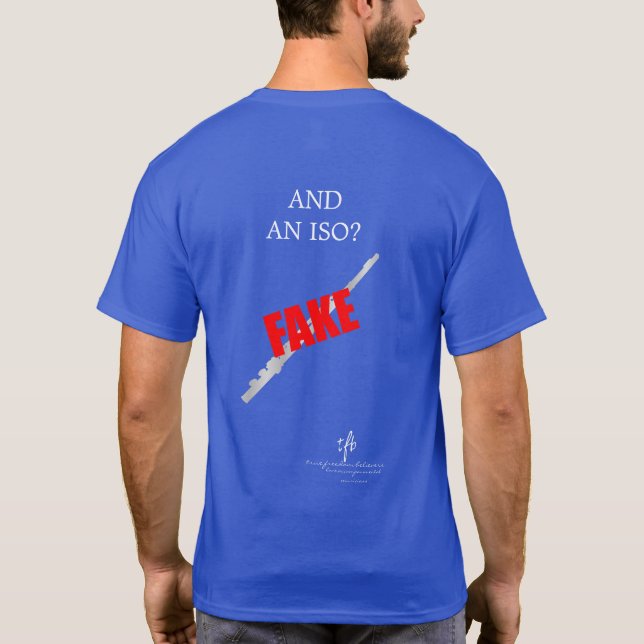 Camiseta Grocery ISO II Flute Wh. Texto. (Verso)