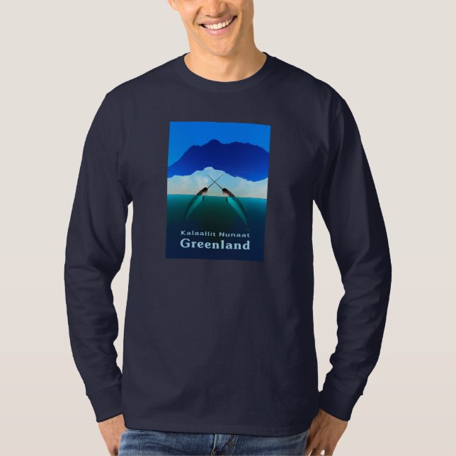 Camiseta Groenlândia - Narwhal (Frente)
