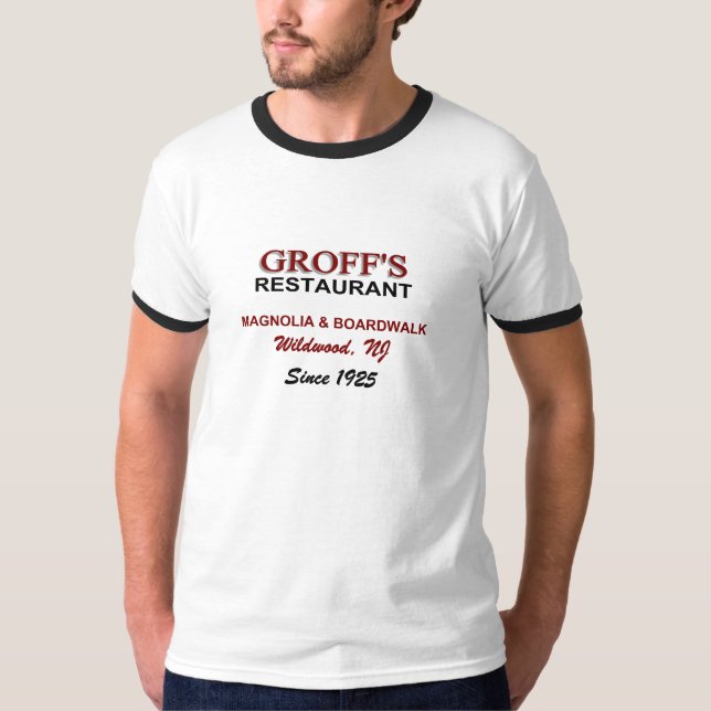 Camiseta Groff's Ringer T-Shirt (Frente)