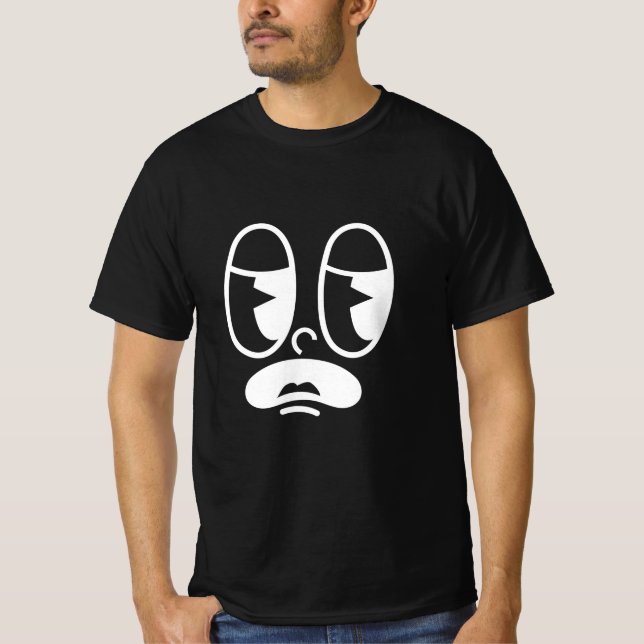 Camiseta Groggy Glitch Face (Frente)
