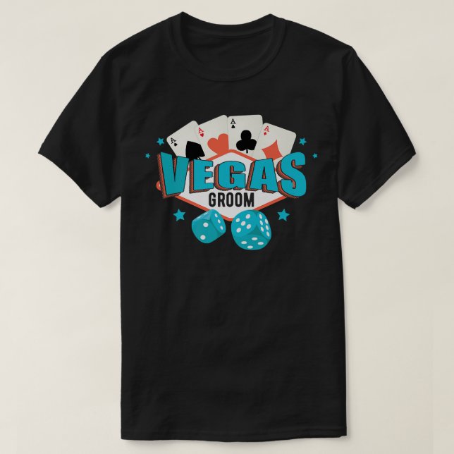 Camiseta Groom de Vegas (Frente do Design)