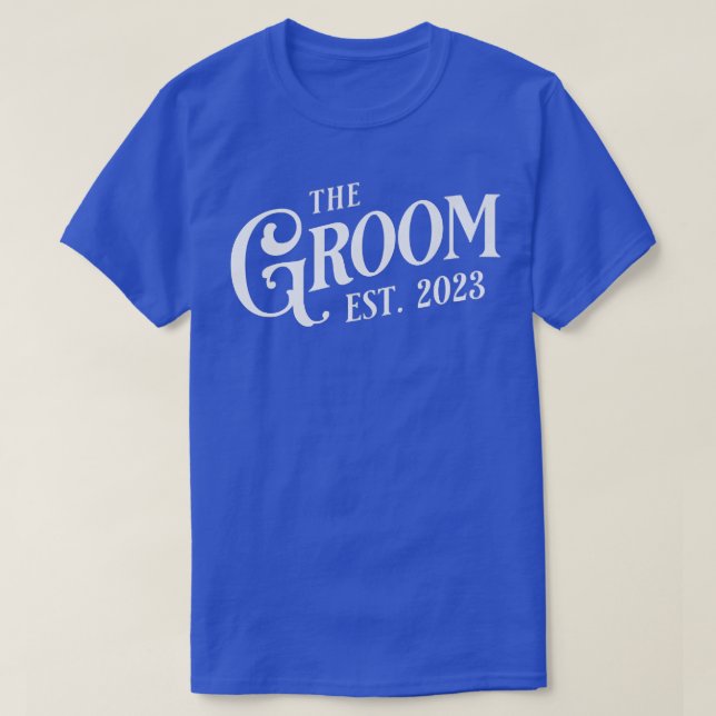 Camiseta Groom Est (Frente do Design)
