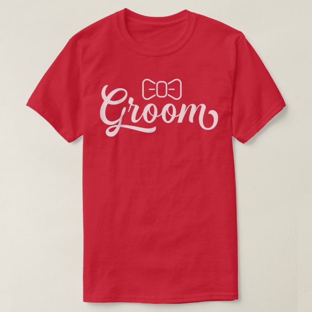 Camiseta Groom Party Bachelor Wedding  (Frente do Design)