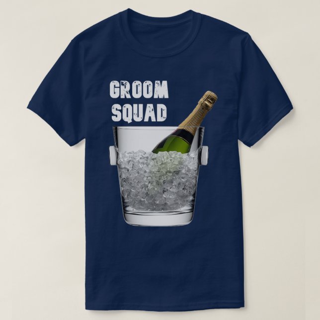 Camiseta Groom Squad 12 (Frente do Design)