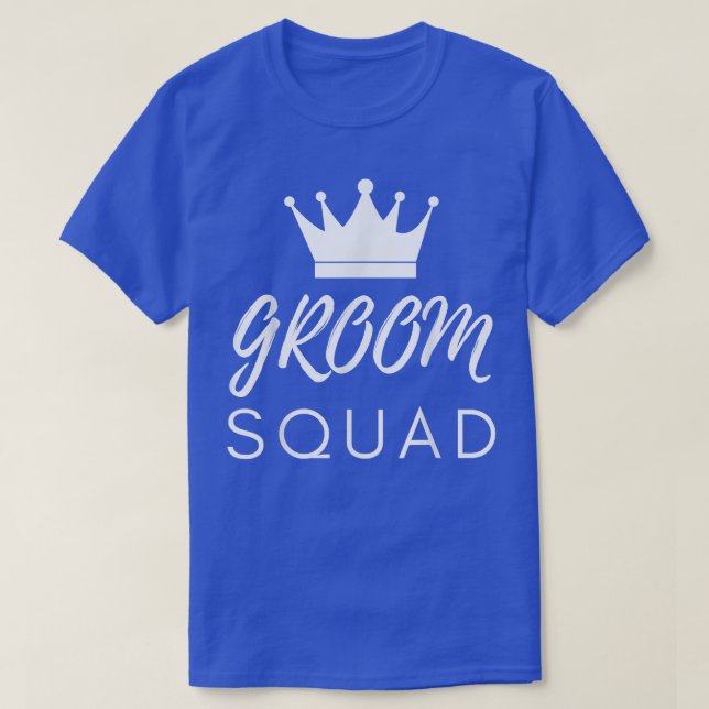 Camiseta Groom Squad 989  (Frente do Design)