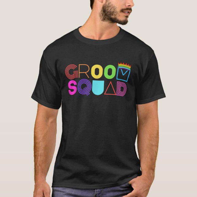 Camiseta Groom Squad Wedding Engaged Bachelor Party Crew Be (Frente)