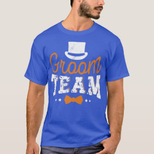 Camiseta Groom Team Engagement Bachelor Party Groomsman 