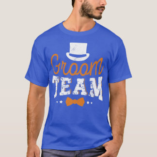 Camiseta Groom Team Engagement Bachelor Party Groomsman 